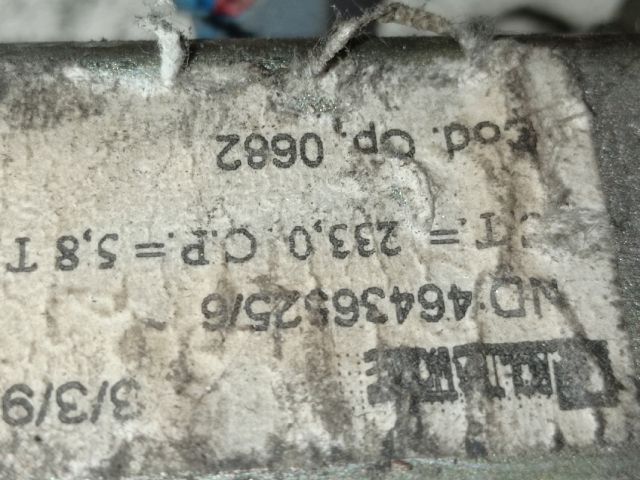 bontott FIAT MAREA Jobb első Ablakemelő Szerkezet (Elektromos)