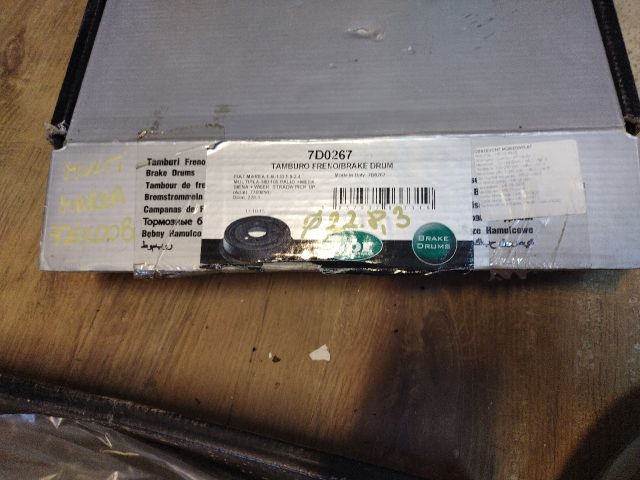 bontott FIAT MULTIPLA Hátsó Fékdob