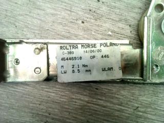 bontott FIAT PALIO Jobb hátsó Ablakemelő Szerkezet (Mechanikus)