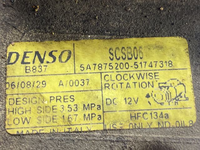 bontott FIAT PANDA Klímakompresszor