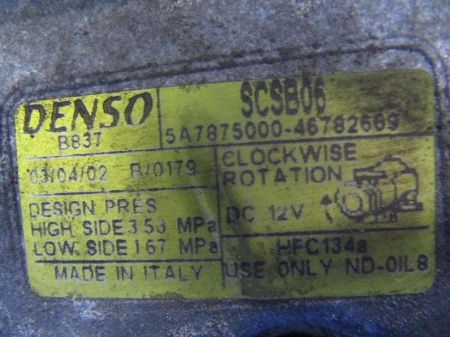 bontott FIAT PANDA Klímakompresszor