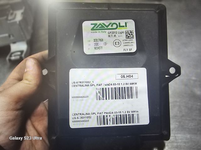 bontott FIAT PANDA LPG Vezérlő