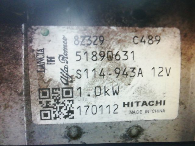 bontott FIAT PANDA Önindító