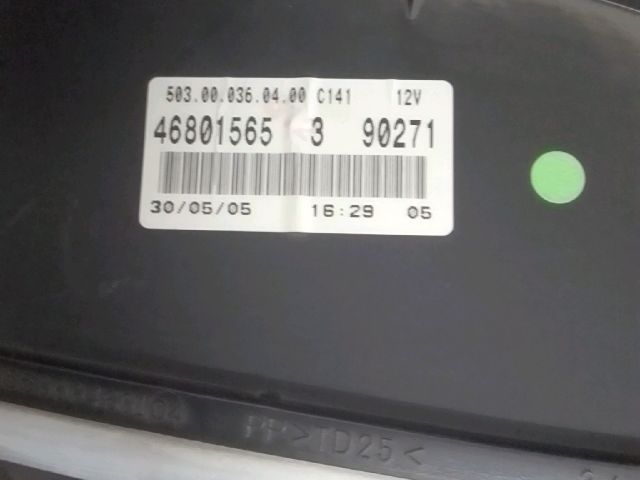 bontott FIAT PANDA Kilométeróra