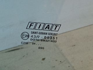 bontott FIAT PANDA Bal első Ablak