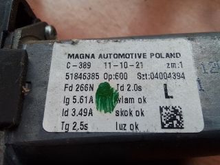 bontott FIAT PANDA Bal hátsó Ablakemelő Szerkezet (Elektromos)