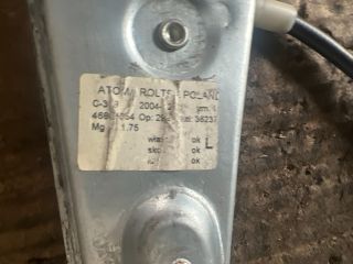 bontott FIAT PANDA Bal hátsó Ablakemelő Szerkezet (Mechanikus)