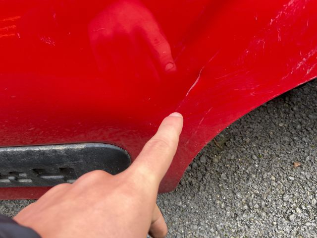 bontott FIAT PANDA Bal hátsó Ajtó (Üres lemez)