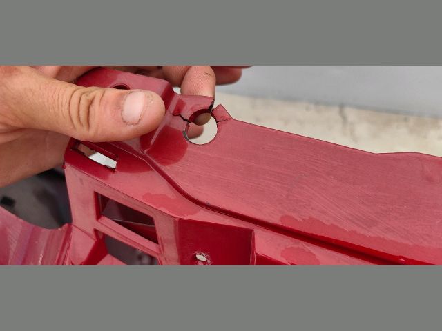 bontott FIAT PANDA Első Lökhárító (Üresen)