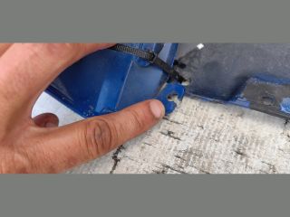 bontott FIAT PANDA Első Lökhárító (Üresen)