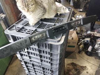 bontott FIAT PANDA Hátsó Rendszámtábla Világítás