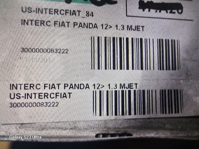 bontott FIAT PANDA Intercooler