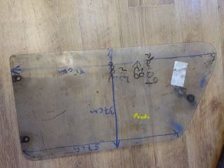 bontott FIAT PANDA Jobb C Oszlop Oldalablak Üveg