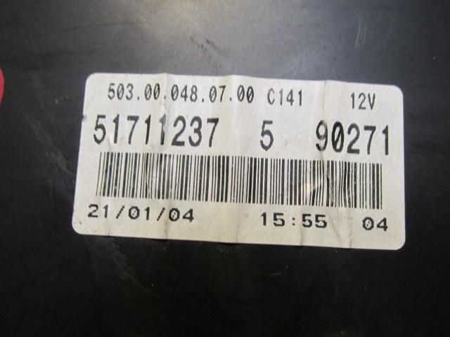 bontott FIAT PANDA Kilométeróra