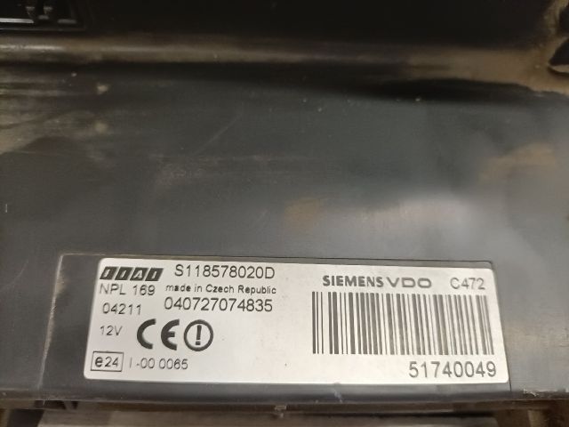 bontott FIAT PANDA Komfort Elektronika