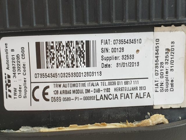 bontott FIAT PANDA Kormánylégzsák