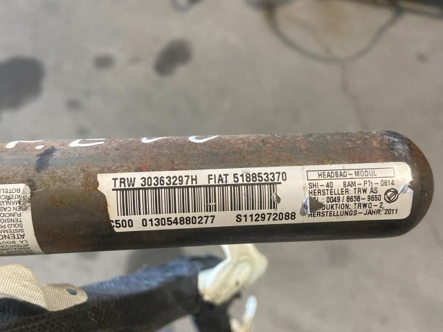 bontott FIAT PUNTO EVO Jobb első Függöny Légzsák