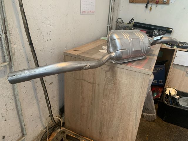 bontott FIAT PUNTO I Hátsó Kipufogó Dob