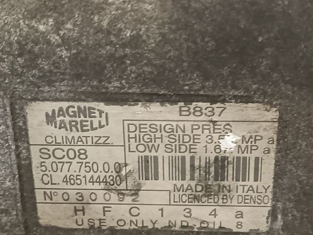 bontott FIAT PUNTO I Klímakompresszor