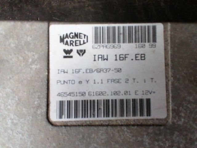 bontott FIAT PUNTO I Motorvezérlő
