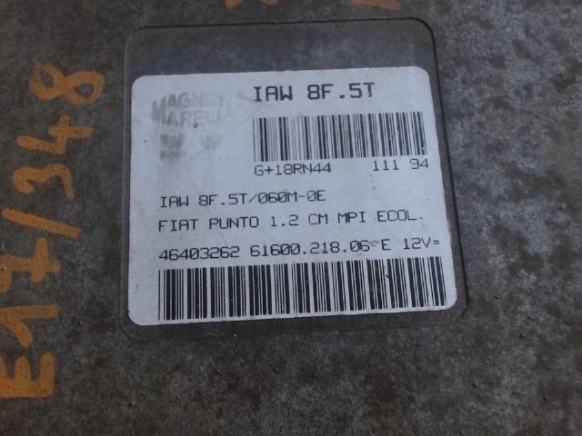 bontott FIAT PUNTO I Motorvezérlő
