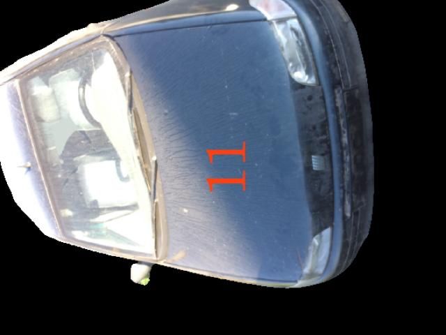 bontott FIAT PUNTO I Jobb hátsó Ajtó (Üres lemez)