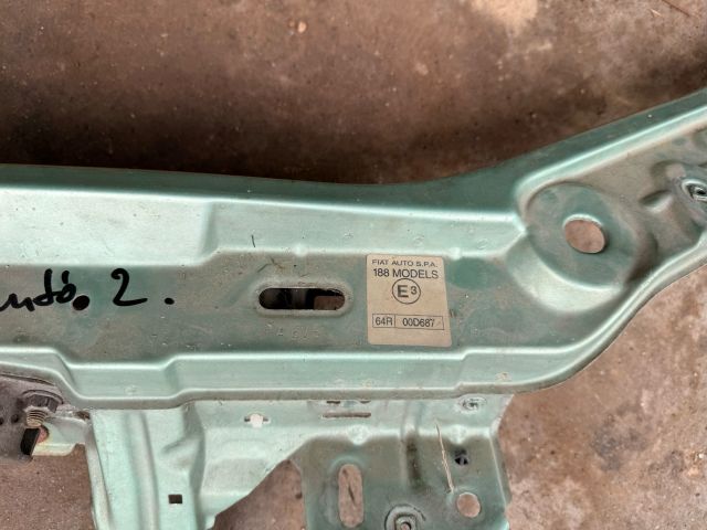 bontott FIAT PUNTO II Homlokfal (Üres lemez)