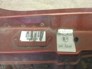 bontott FIAT PUNTO II Homlokfal (Üres lemez)