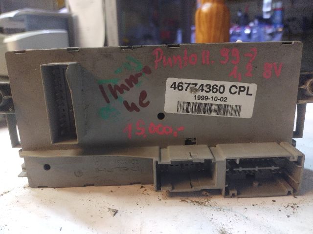 bontott FIAT PUNTO II Immobilizer Elektronika