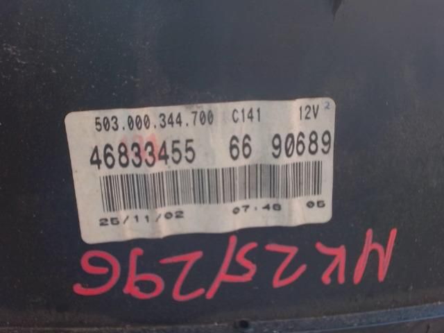 bontott FIAT PUNTO II Kilométeróra