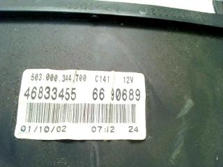 bontott FIAT PUNTO II Kilométeróra