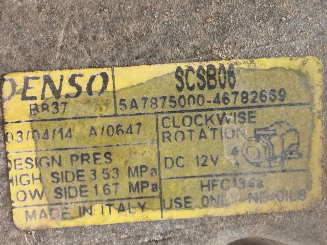 bontott FIAT PUNTO II Klímakompresszor