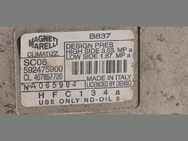 bontott FIAT PUNTO II Klímakompresszor