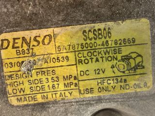 bontott FIAT PUNTO II Klímakompresszor