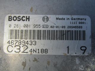 bontott FIAT PUNTO II Motorvezérlő