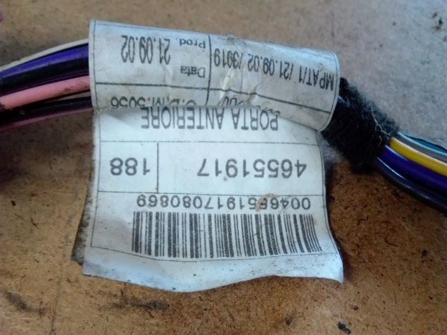 bontott FIAT PUNTO II Bal első Ajtó Kábelköteg