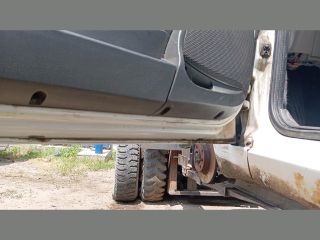 bontott FIAT PUNTO II Bal első Ajtó (Üres lemez)