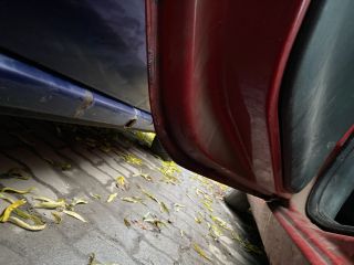 bontott FIAT PUNTO II Bal hátsó Ajtó (Üres lemez)