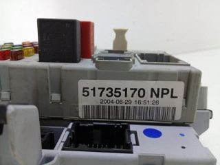 bontott FIAT PUNTO II Biztosítéktábla Csomagtér