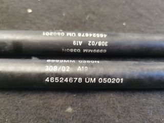 bontott FIAT PUNTO II Gázrugós Kitámasztó Teleszkóp Pár Csomagtérajtó