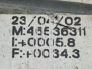 bontott FIAT PUNTO II Jobb első Ablakemelő Szerkezet (Elektromos)