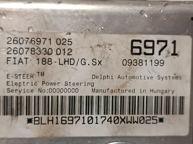 bontott FIAT PUNTO II Kormánymű Elektronika