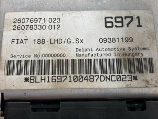 bontott FIAT PUNTO II Kormányoszlop Vezérlő