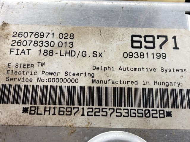 bontott FIAT PUNTO II Kormányszervó Motor (Elektromos)