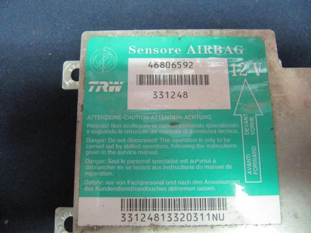 bontott FIAT PUNTO II Légzsák Elektronika