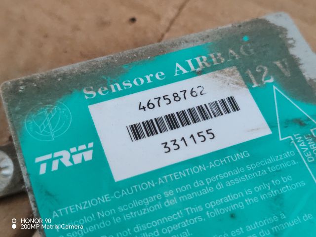 bontott FIAT PUNTO II Légzsák Elektronika