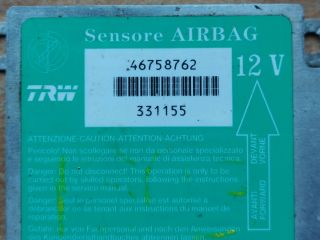 bontott FIAT PUNTO II Légzsák Elektronika