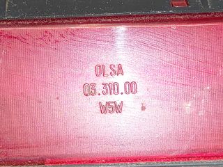 bontott FIAT PUNTO II Pótféklámpa