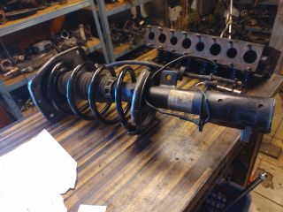 bontott FIAT SCUDO Bal első Gólyaláb (Lengécsillapító, Rugó)