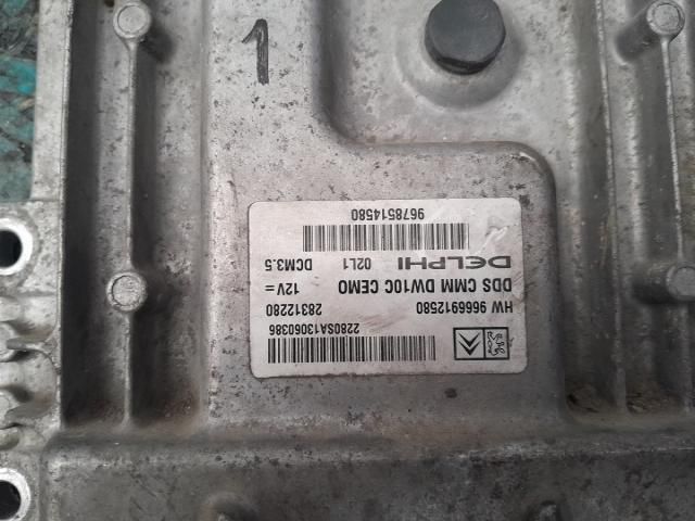 bontott FIAT SCUDO Motorvezérlő